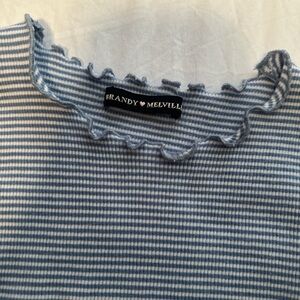 BRANDY MELVILLE stripped crop top